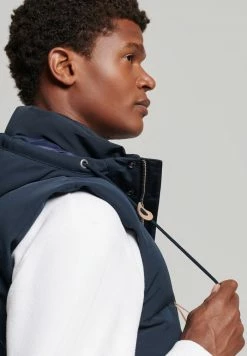 Superdry EVEREST - Waistcoat - Eclipse Navy -Superdry Shop db4f83369bdb438b926ccdf548f9f10a
