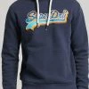 Superdry VINTAGE SEASONAL - Hoodie - Atlantic Navy