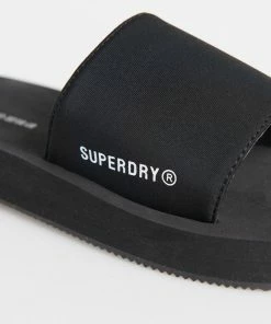 Superdry Pool Slides - Black Metallic 7 Superdry Pool Slides - Black Metallic -Superdry Shop dbf3800dc8ba41cc91563198392e4ff3