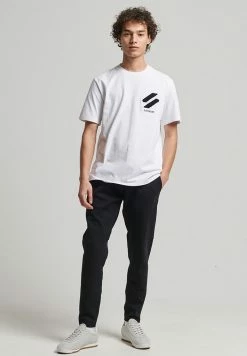 Superdry TECH JOGGERS - Tracksuit Bottoms - Black