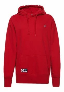 Superdry CODE ORGANIC ESSENTIAL OVERSIZED - Hoodie - Risk Red -Superdry Shop dc7d73d5bd884475a94fd6e3c6ea1aa4