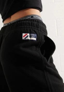 Superdry CODE ESSENTIAL - Tracksuit Bottoms - Black -Superdry Shop dcb0e09d7f44414c9bf8fc3a62b4cc06