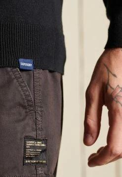 Superdry VINTAGE EMBROIDERED CREW - Jumper - Black -Superdry Shop dce3a2721c214857a1bfee8b99fa303c