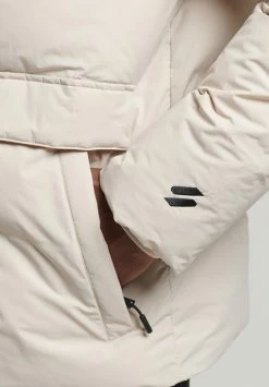 Superdry BOXY PUFFER - Winter Jacket - Chateau Gray -Superdry Shop dd1f201fc6cc4d52a331604d24684a1b