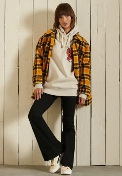 Superdry CROSSING LINES - Sweatshirt - Light Stone