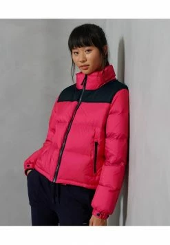 Superdry CODE - Down Jacket - Hot Pink