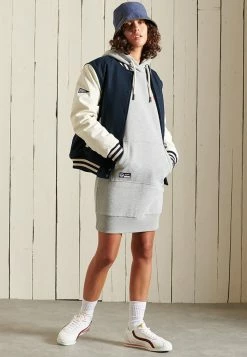 Superdry Day Dress - Grey Marl