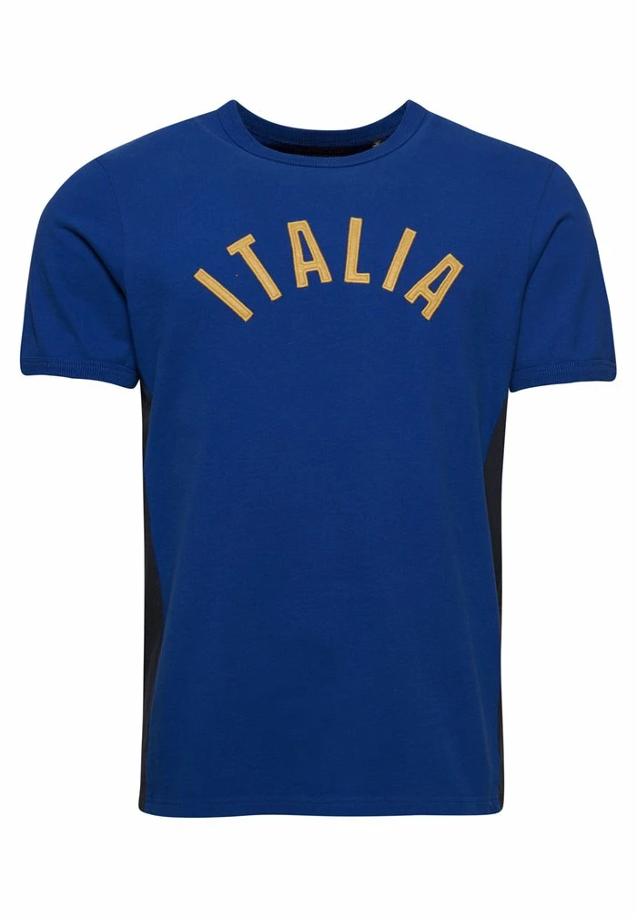 Superdry RINGSPUN FOOTBALL ITALY - Print T-shirt - Regal Blue 6 Superdry RINGSPUN FOOTBALL ITALY - Print T-shirt - Regal Blue - Image 6