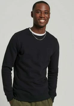 Superdry VINTAGE - Sweatshirt - Black