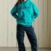 Superdry CORE LOGO SOURCE - Hoodie - Opal Green