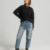 Superdry VINTAGE CLASSIC ESSENTIAL CREW - Jumper - Black