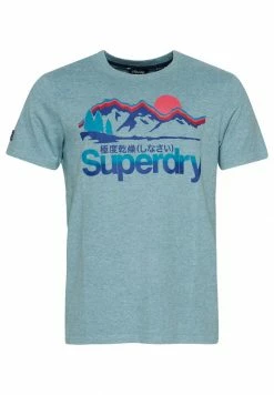 Superdry CORE LOGO GREAT OUTDOORS - Print T-shirt - Desert Sky Blue Grit 7 Superdry CORE LOGO GREAT OUTDOORS - Print T-shirt - Desert Sky Blue Grit -Superdry Shop de719248c9d54dfaba0f3962dc2b31c2