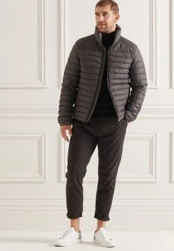 Superdry STUDIOS - Winter Jacket - Grey Dogstooth