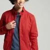 Superdry HARRINGTON - Summer Jacket - Red