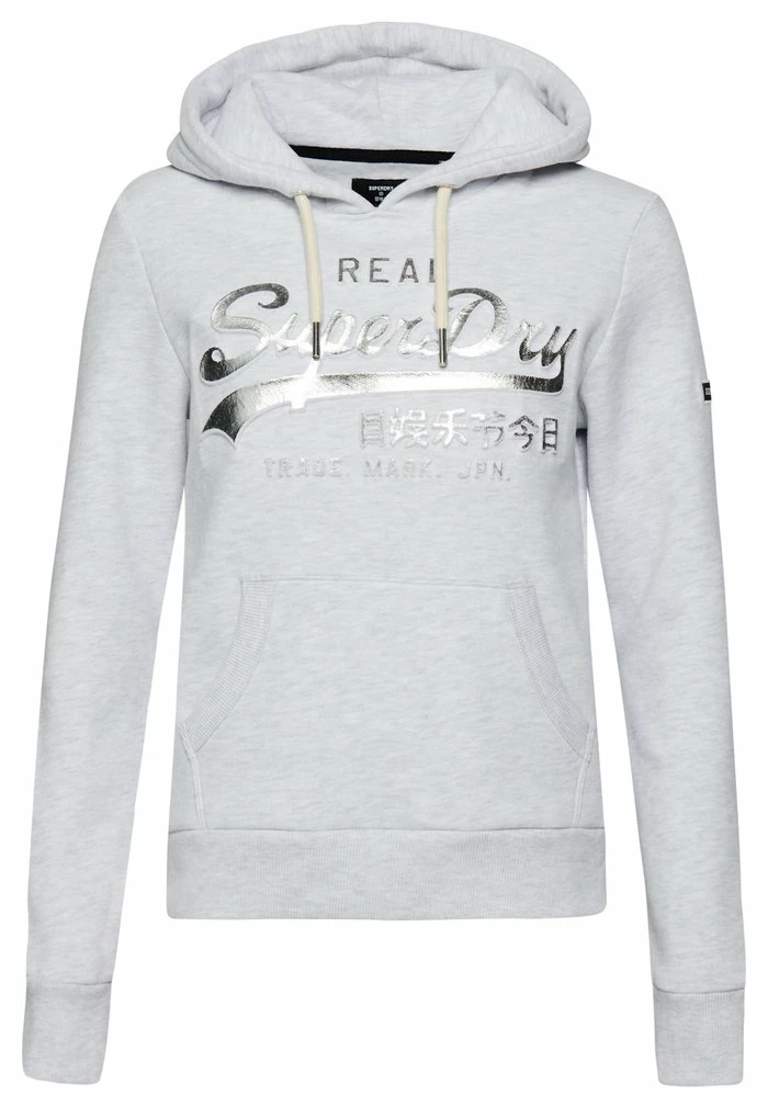 Superdry Hoodie - Ice Marl 4 Superdry Hoodie - Ice Marl - Image 4