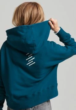 Superdry CODE CORE - Hoodie - Sailor Blue -Superdry Shop de8770c0497148b795241b5d46a92329