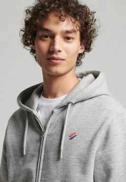 Superdry Zip-up Sweatshirt - Grey Slub Grindle 9 Superdry Zip-up Sweatshirt - Grey Slub Grindle -Superdry Shop de8c298f9e7c42a5af6e407c2174f18e