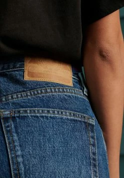 Superdry Straight Leg Jeans - Clinton Blue Stone