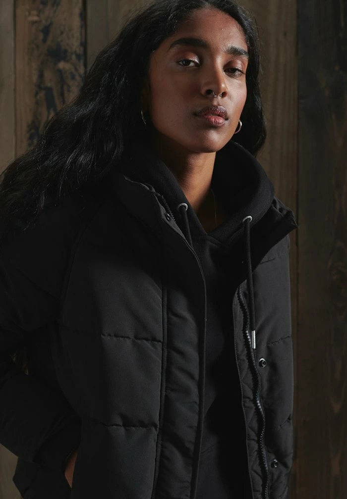 Superdry Winter Jacket - Black 3 Superdry Winter Jacket - Black - Image 3