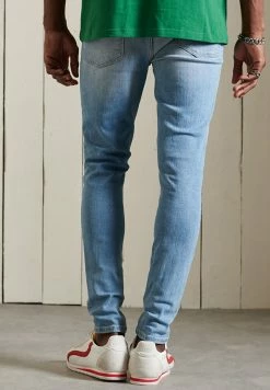 Superdry Jeans Skinny Fit - Gunther Light Blue Vintage -Superdry Shop decdd7da2c134b65aca8e230e76338bc