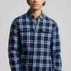 Superdry VINTAGE TRAILSMAN - Shirt - Rinse Indigo Check
