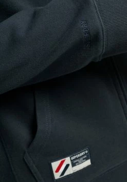 Superdry CODE ESSENTIAL - Zip-up Sweatshirt - Deep Navy -Superdry Shop def5391aa4cd4981b53372fcf167fc32