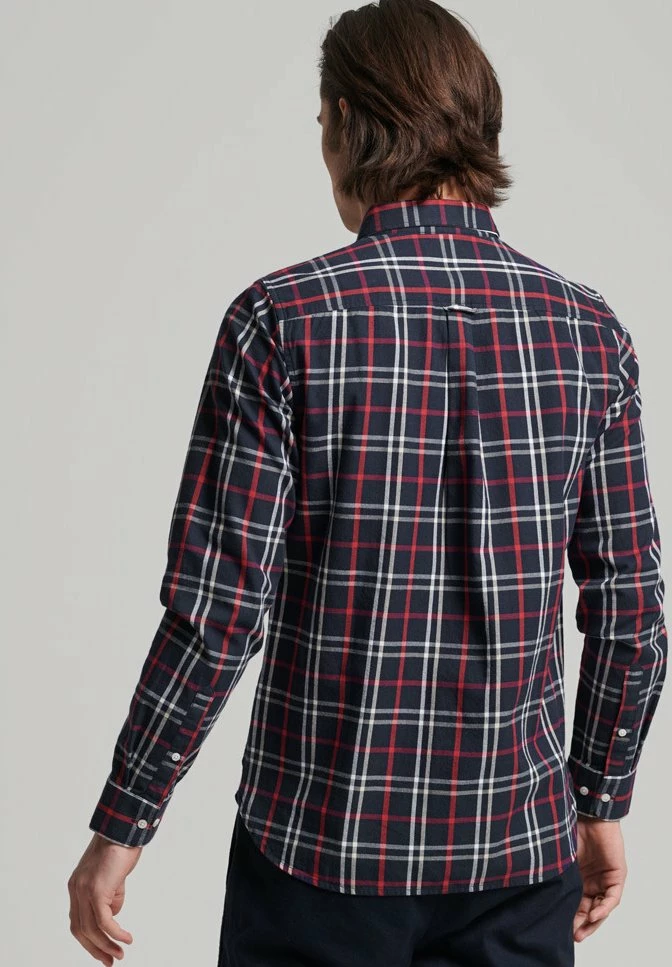 Superdry VINTAGE CHEC - Shirt - Dartmouth Check Navy 2 Superdry VINTAGE CHEC - Shirt - Dartmouth Check Navy - Image 2
