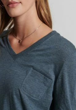 Superdry LONG SLEEVE POCKET - Long Sleeved Top - Blue 6 Superdry LONG SLEEVE POCKET - Long Sleeved Top - Blue -Superdry Shop df2f137834a6417fb699e1fbf8f8c900