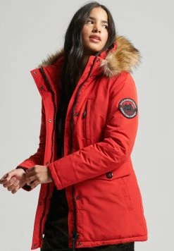 Superdry EVEREST - Parka - High Risk Red