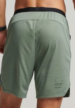 Superdry SPORT TRAIN HYBRID - Shorts - Laurel Khaki -Superdry Shop df7a9d933f6e4fd3b785f71f001f7b69