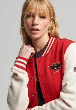 Superdry Bomber Jacket - Rebel Red 10 Superdry Bomber Jacket - Rebel Red -Superdry Shop df7c892724bf449cae1ec74cceb5bc0d