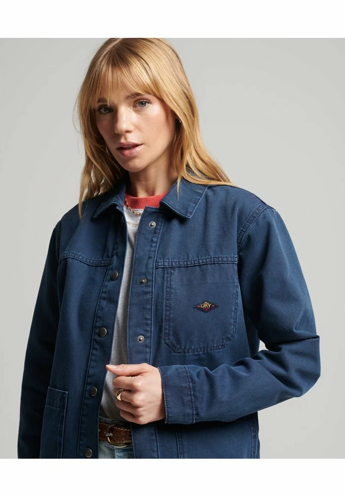 Superdry VINTAGE - Button-down Blouse - Nautical Navy 3 Superdry VINTAGE - Button-down Blouse - Nautical Navy - Image 3