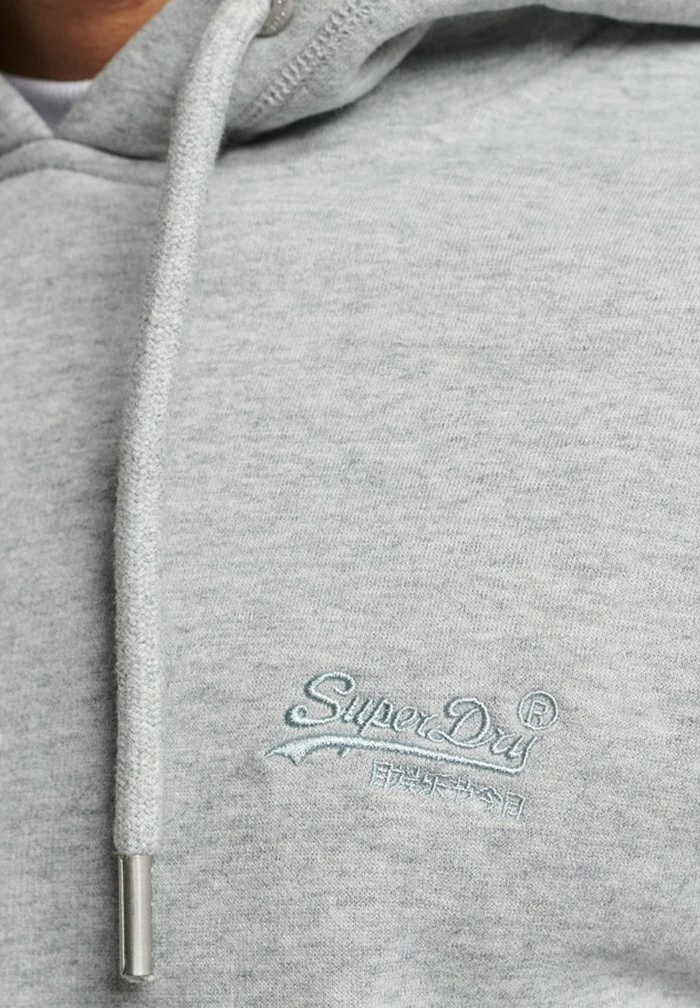Superdry VINTAGE - Hoodie - Athletic Grey Marl 2 Superdry VINTAGE - Hoodie - Athletic Grey Marl - Image 2