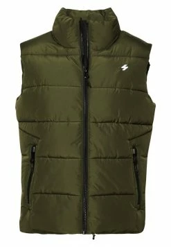 Superdry Waistcoat - Dark Moss 12 Superdry Waistcoat - Dark Moss -Superdry Shop dfe63393e4c94d9aa424cc7e96b3b12e