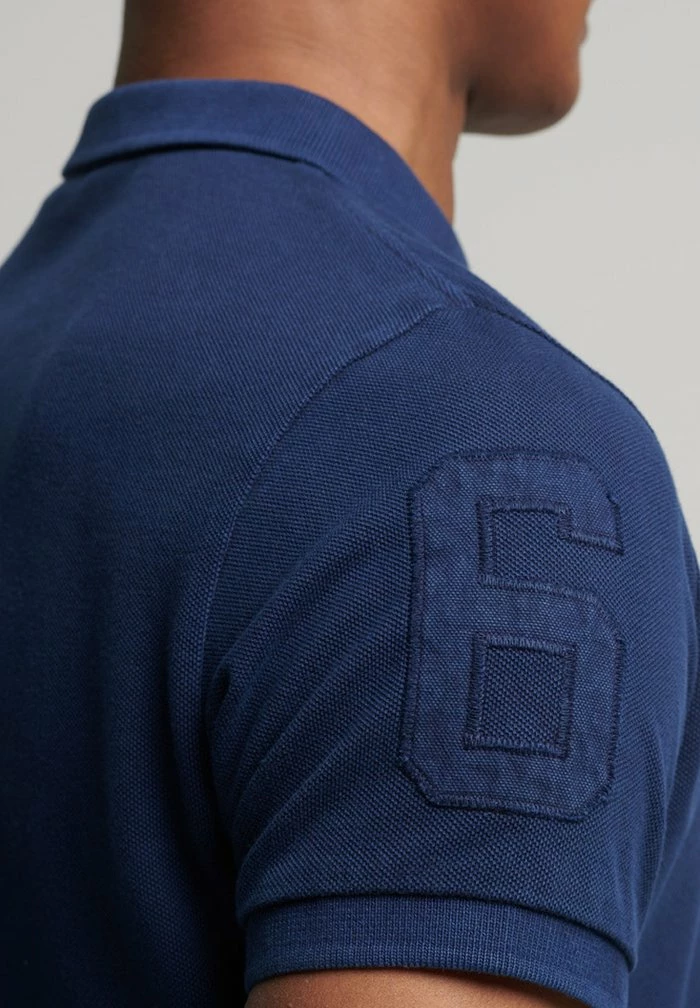 Superdry VINTAGE SUPERSTATE - Polo Shirt - Atlantic Navy 2 Superdry VINTAGE SUPERSTATE - Polo Shirt - Atlantic Navy - Image 2