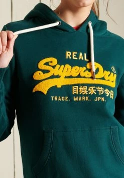 Superdry VINTAGE LOGO - Hoodie - Pine 9 Superdry VINTAGE LOGO - Hoodie - Pine -Superdry Shop dffb96bf1402440c8c9ddcf21bc81c69