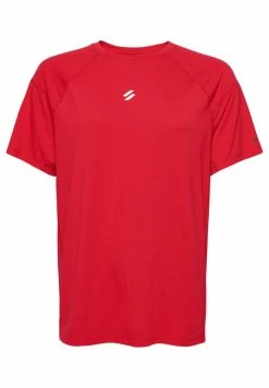 Superdry SPORT RUN SHORT SLEEVE - Print T-shirt - Carmine Red -Superdry Shop e0935c4678ed4df5944e7d410c1bee17
