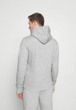 Superdry HOOD - Sweatshirt - Grey Marl -Superdry Shop e0a279cbd6f94f9896a0d38e801e9568