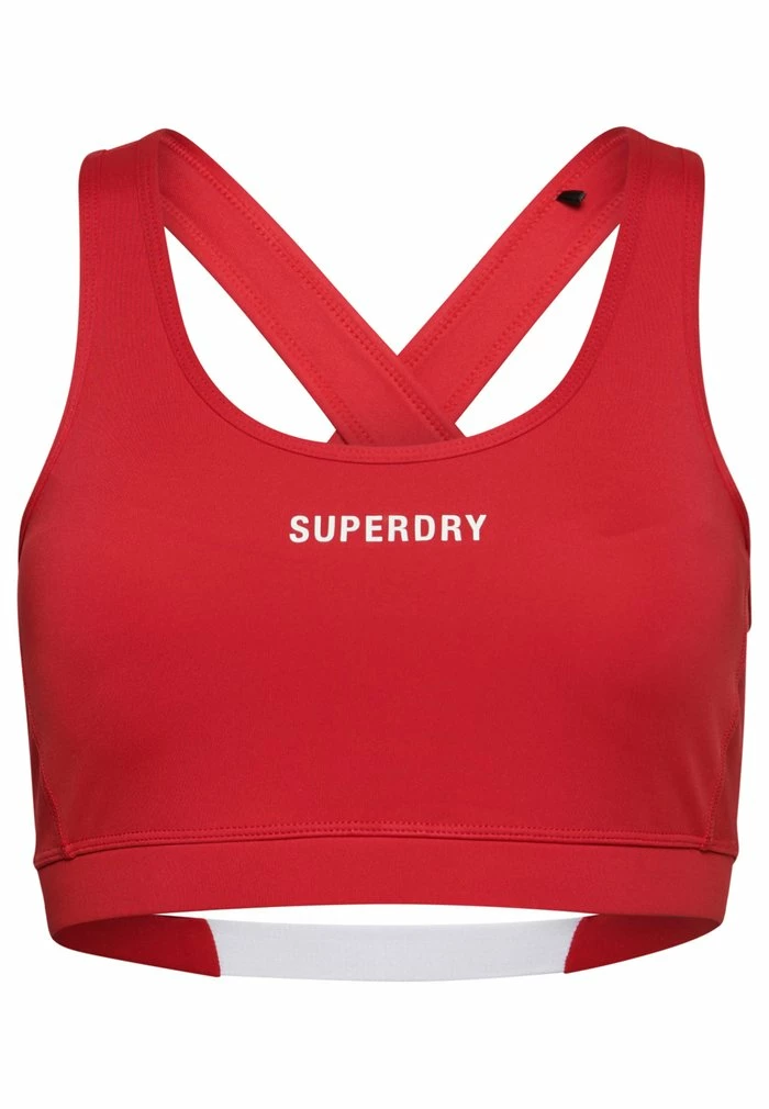 Superdry CORE MID IMPACT - Bustier - Carmine Red 4 Superdry CORE MID IMPACT - Bustier - Carmine Red - Image 4