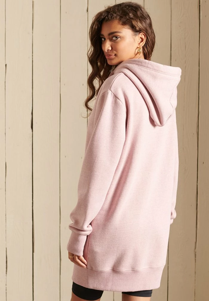 Superdry VINTAGE - Day Dress - Soft Pink Marl 2 Superdry VINTAGE - Day Dress - Soft Pink Marl - Image 2