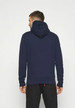 Superdry HOOD - Hoodie - Midnight Blue Grit -Superdry Shop e107b5af47b84655b58c965b54231bc3
