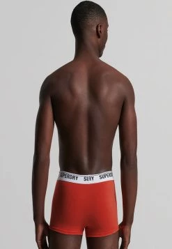 Superdry Pants - Mid Red/orange