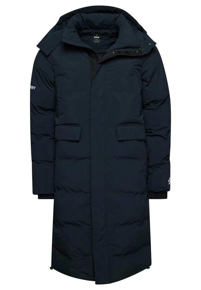 Superdry SPORT LONGLINE - Winter Coat - Truest Navy 6 Superdry SPORT LONGLINE - Winter Coat - Truest Navy - Image 6
