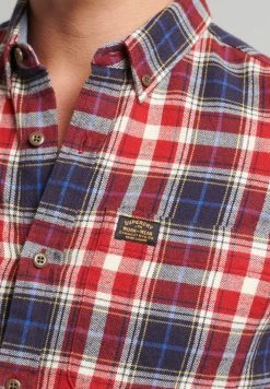 Superdry VINTAGE LUMBERJACK - Shirt - Cedar Check Red Chilli -Superdry Shop e1ad384c1747421ea1967f2c3c2cdbca