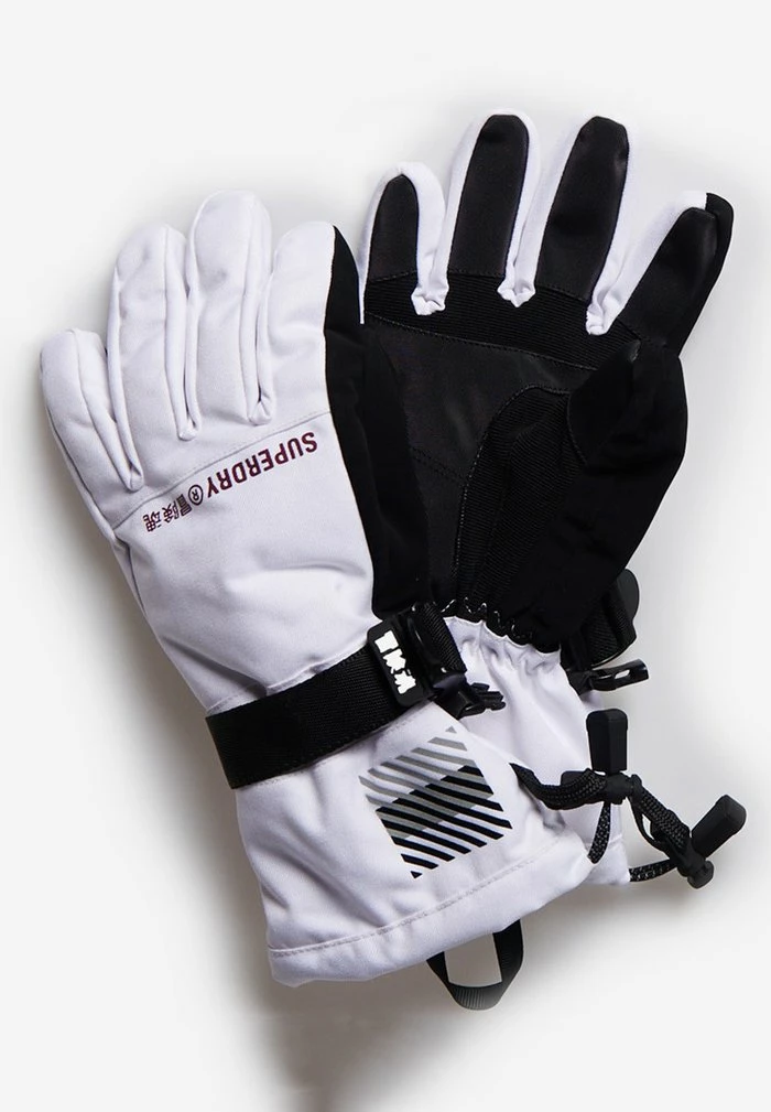 SUPERDRY RESCUE SNOW GLOVES - Gloves - White 2 SUPERDRY RESCUE SNOW GLOVES - Gloves - White - Image 2