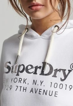 Superdry VENUE INTEREST - Hoodie - Optic -Superdry Shop e2169956780b42cbb7c43c8c14e9a0e4