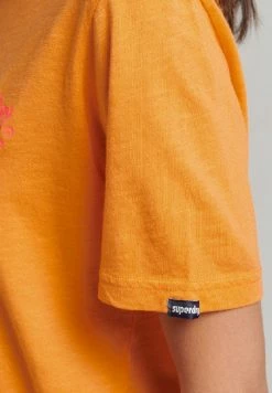 Superdry STYLE - Print T-shirt - Orange Pop Slub -Superdry Shop e22f33eb3bcf411f900495b0474e5705