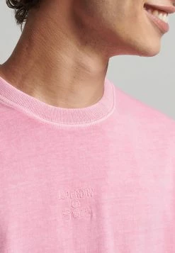 Superdry UNISEX - Basic T-shirt - Rose Bloom -Superdry Shop e242870ad8d7473796029182b702cc66