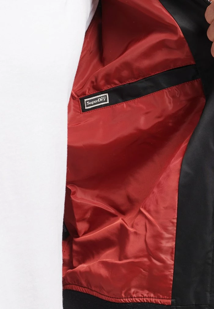 Superdry VINTAGE SUIKAJAN - Bomber Jacket - Jet Black 5 Superdry VINTAGE SUIKAJAN - Bomber Jacket - Jet Black - Image 5