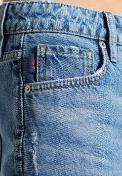 Superdry CUT OFF - Denim Shorts - Mid Indigo -Superdry Shop e2a7057733b04bb58afdfe76ca26648d